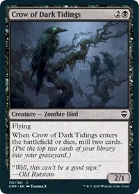 Crow of Dark Tidings [Commander Legends] | Gaming Infinity