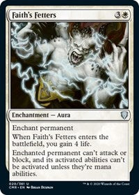 Faith's Fetters [Commander Legends] | Gaming Infinity