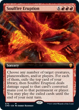 Soulfire Eruption (Extended Art) [Commander Legends] | Gaming Infinity