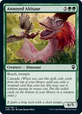 Annoyed Altisaur [Commander Legends] | Gaming Infinity