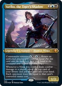 Yuriko, the Tiger's Shadow (Foil Etched) [Commander Legends] | Gaming Infinity