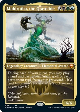 Muldrotha, the Gravetide (Foil Etched) [Commander Legends] | Gaming Infinity