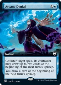 Arcane Denial (Extended Art) [Commander Legends] | Gaming Infinity