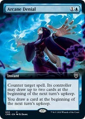 Arcane Denial (Extended Art) [Commander Legends] | Gaming Infinity