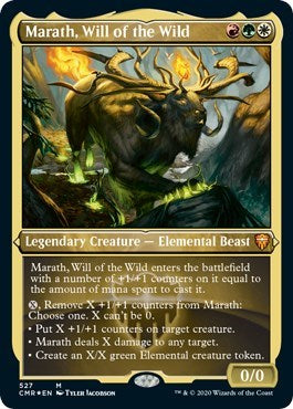 Marath, Will of the Wild (Foil Etched) [Commander Legends] | Gaming Infinity