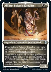 Alharu, Solemn Ritualist (Foil Etched) [Commander Legends] | Gaming Infinity
