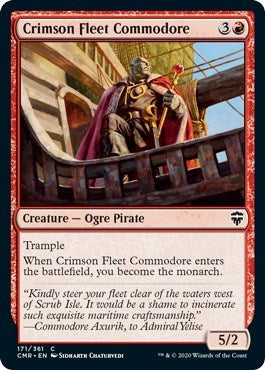 Crimson Fleet Commodore [Commander Legends] | Gaming Infinity