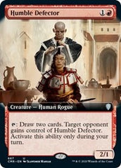 Humble Defector (Extended Art) [Commander Legends] | Gaming Infinity