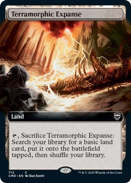 Terramorphic Expanse (Extended Art) [Commander Legends] | Gaming Infinity