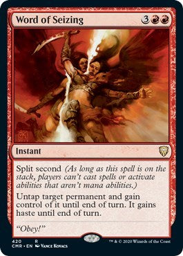 Word of Seizing [Commander Legends] | Gaming Infinity