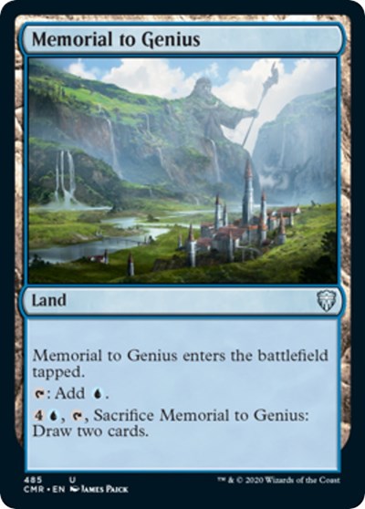 Memorial to Genius [Commander Legends] | Gaming Infinity