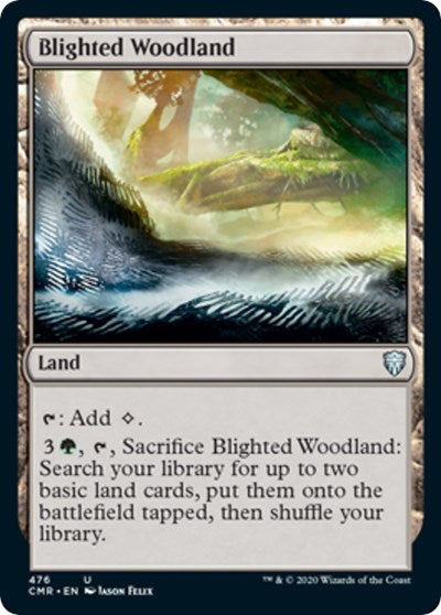 Blighted Woodland [Commander Legends] | Gaming Infinity