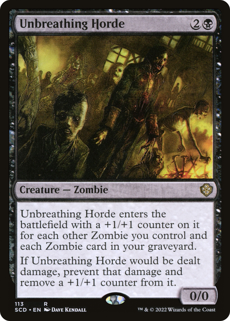 Unbreathing Horde [Starter Commander Decks] | Gaming Infinity