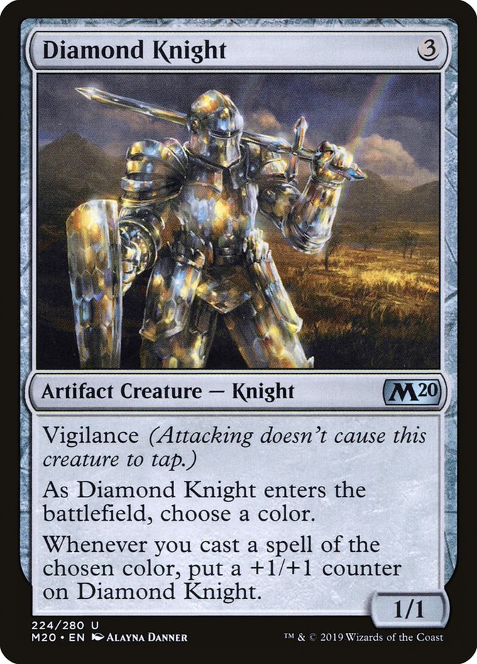 Diamond Knight [Core Set 2020] | Gaming Infinity