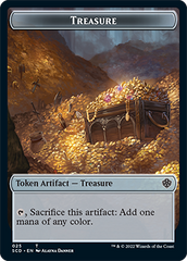 Treasure // Treasure Double-Sided Token [Starter Commander Decks] | Gaming Infinity