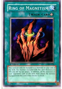 Ring of Magnetism [Starter Deck: Pegasus] [SDP-039] | Gaming Infinity