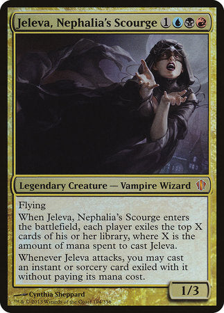 Jeleva, Nephalia's Scourge (Commander 2013) [Commander 2013 Oversized] | Gaming Infinity