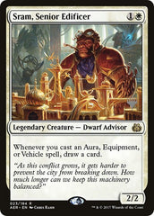 Sram, Senior Edificer [Aether Revolt Promos] | Gaming Infinity