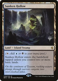 Sunken Hollow [Battle for Zendikar Promos] | Gaming Infinity