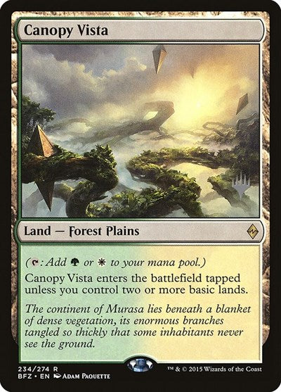 Canopy Vista [Battle for Zendikar Promos] | Gaming Infinity