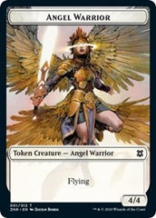 Angel Warrior // Shark Double-sided Token (Challenger 2021) [Unique and Miscellaneous Promos] | Gaming Infinity