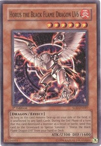 Horus the Black Flame Dragon LV6 [Soul of the Duelist] [SOD-EN007] | Gaming Infinity