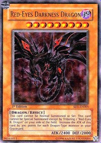 Red-Eyes Darkness Dragon [Structure Deck: Dragon's Roar] [SD1-EN001] | Gaming Infinity