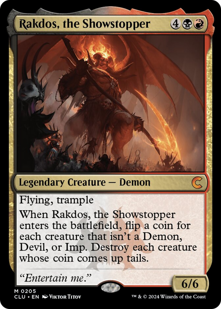 Rakdos, the Showstopper [Ravnica: Clue Edition] | Gaming Infinity