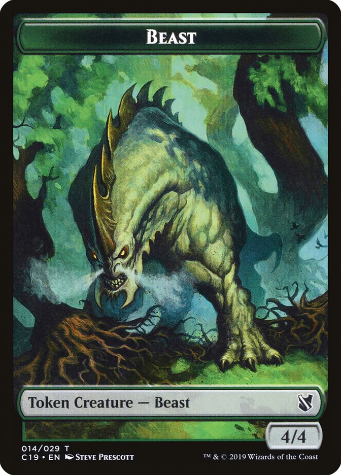 Beast (014/029) [Commander 2019 Tokens] | Gaming Infinity