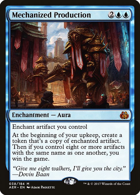 Mechanized Production [Aether Revolt] | Gaming Infinity