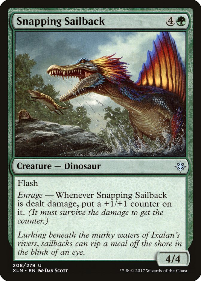 Snapping Sailback [Ixalan] | Gaming Infinity