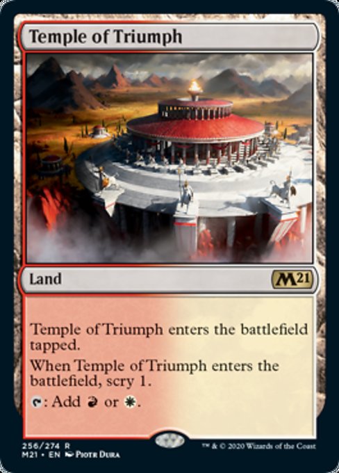 Temple of Triumph [Core Set 2021] | Gaming Infinity