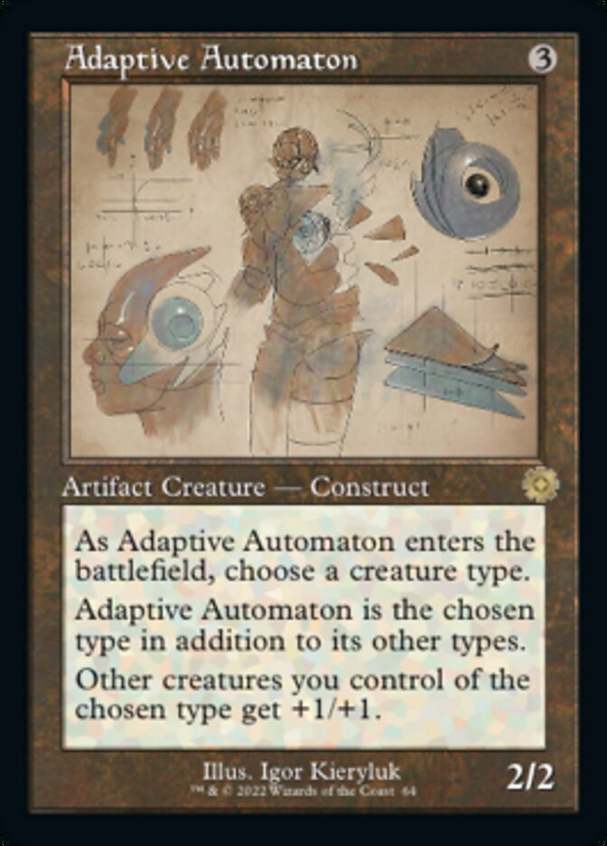 Adaptive Automaton (Retro Schematic) [The Brothers' War Retro Artifacts] | Gaming Infinity