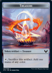 Myr // Treasure Double-Sided Token [Commander 2021 Tokens] | Gaming Infinity