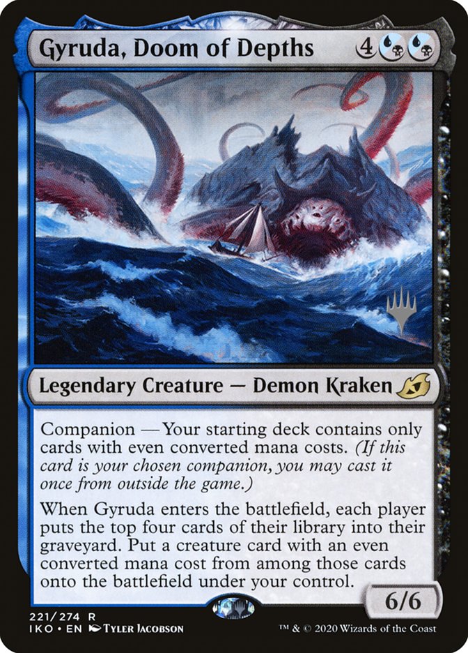 Gyruda, Doom of Depths (Promo Pack) [Ikoria: Lair of Behemoths Promos] | Gaming Infinity