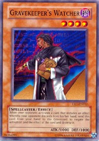 Gravekeeper's Watcher [Dark Revelation Volume 1] [DR1-EN012] | Gaming Infinity