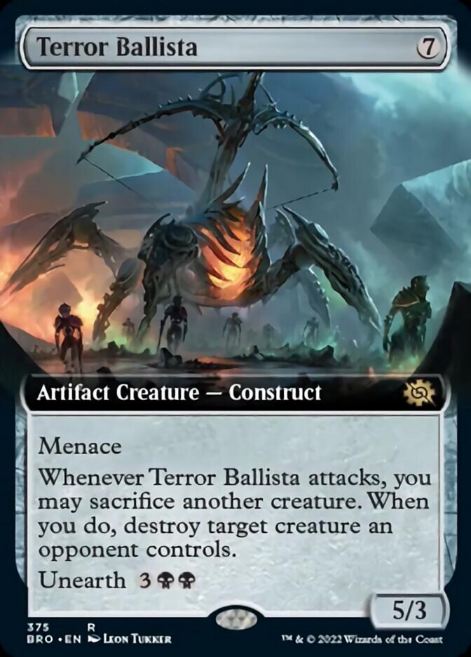 Terror Ballista (Extended Art) [The Brothers' War] | Gaming Infinity