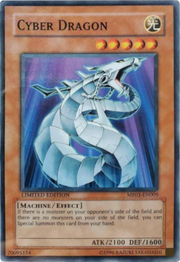 Cyber Dragon [MF03-EN010] Parallel Rare | Gaming Infinity