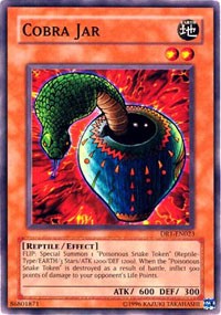 Cobra Jar [Dark Revelation Volume 1] [DR1-EN023] | Gaming Infinity