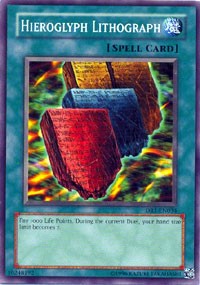 Hieroglyph Lithograph [Dark Revelation Volume 1] [DR1-EN034] | Gaming Infinity