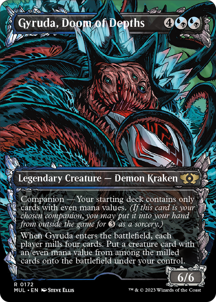 Gyruda, Doom of Depths (Halo Foil) [Multiverse Legends] | Gaming Infinity