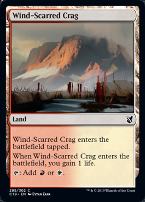 Wind-Scarred Crag [Commander 2019] | Gaming Infinity