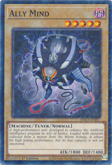 Ally Mind (Duel Terminal) [HAC1-EN077] Common | Gaming Infinity