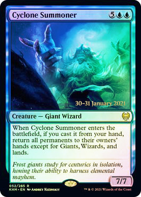 Cyclone Summoner  [Kaldheim Prerelease Promos] | Gaming Infinity