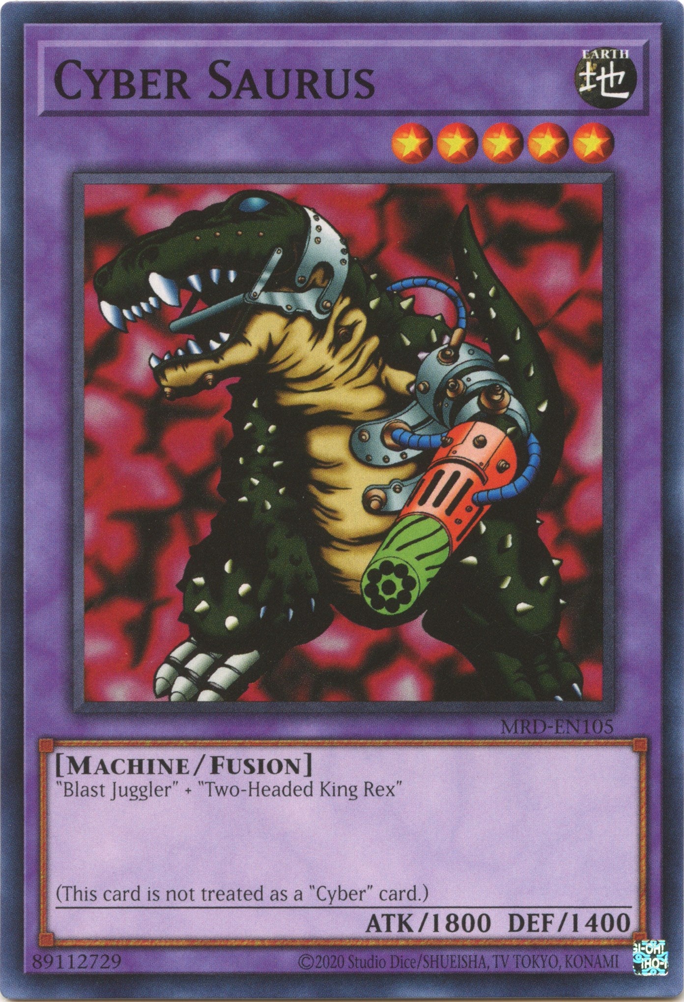 Cyber Saurus (25th Anniversary) [MRD-EN105] Common | Gaming Infinity