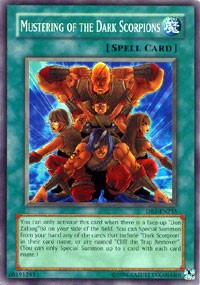 Mustering of the Dark Scorpions [Dark Revelation Volume 1] [DR1-EN255] | Gaming Infinity