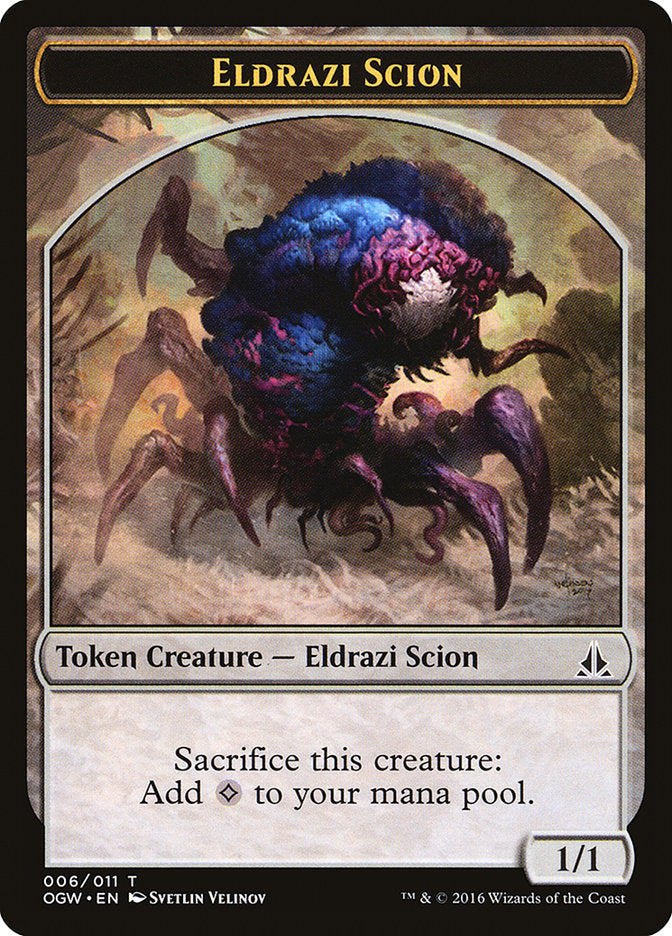 Eldrazi Scion (006/011) [Oath of the Gatewatch Tokens] | Gaming Infinity