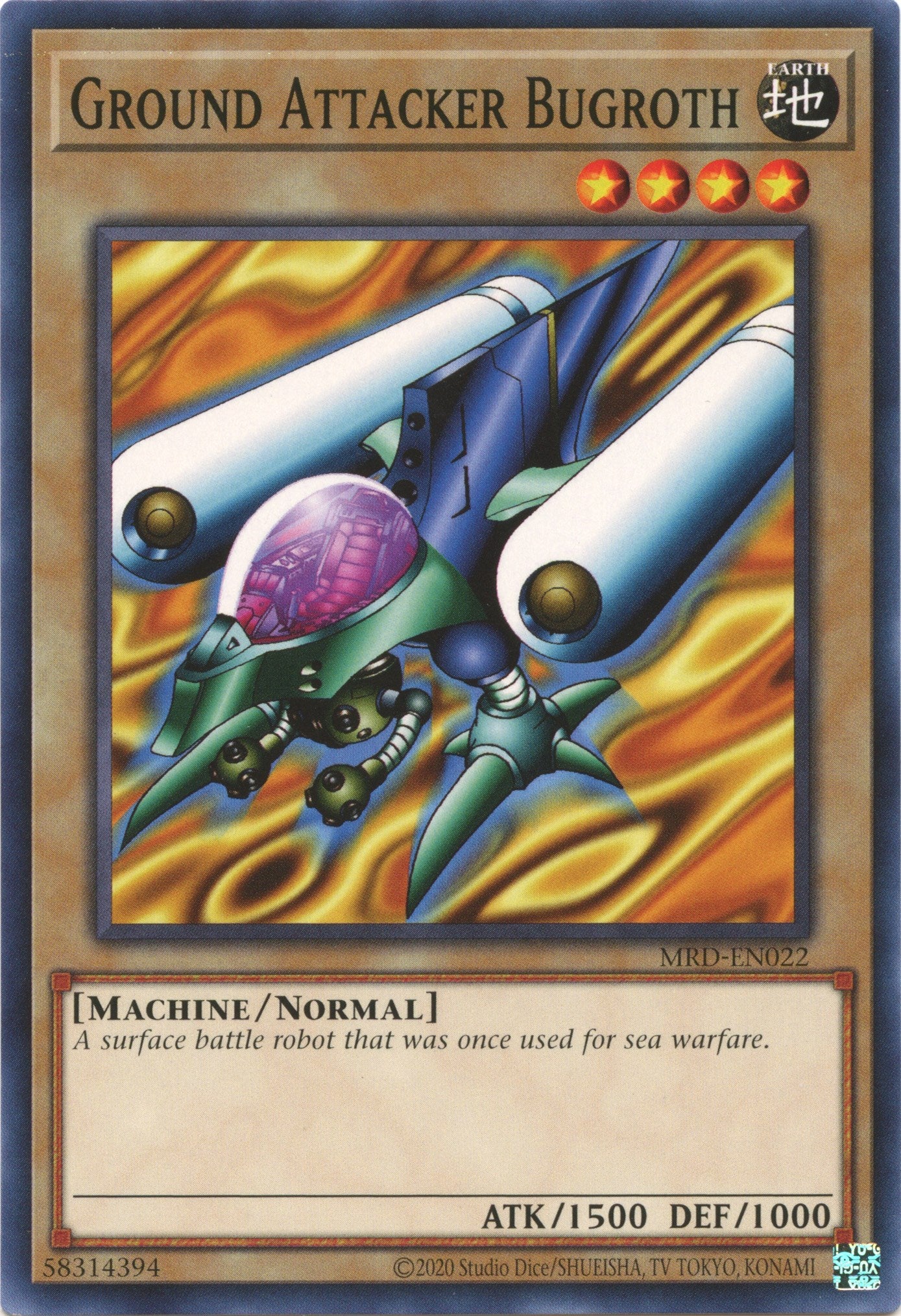 Ground Attacker Bugroth (25th Anniversary) [MRD-EN022] Common | Gaming Infinity