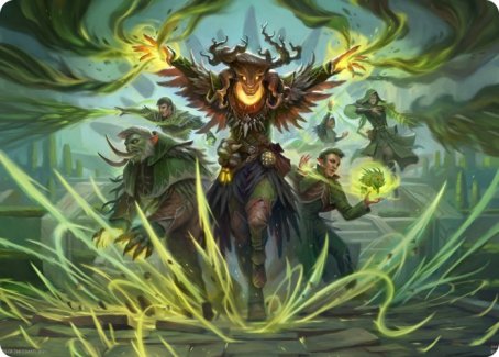 Witherbloom Command Art Card [Strixhaven: School of Mages Art Series] | Gaming Infinity