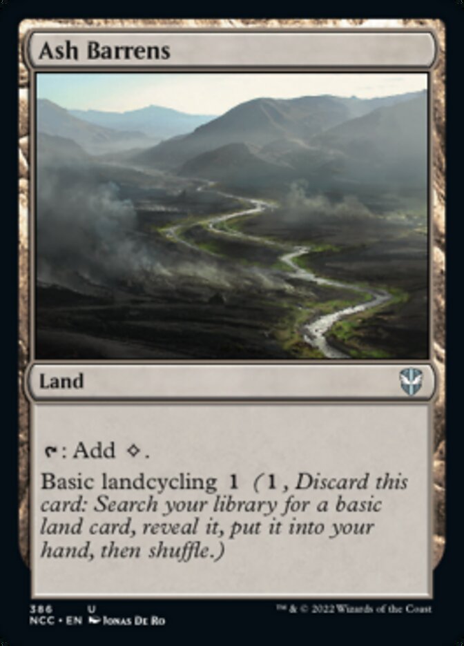 Ash Barrens [Streets of New Capenna Commander] | Gaming Infinity